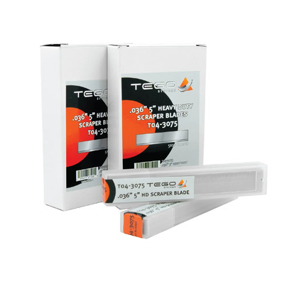 Tego - 5" Heavy-Duty Scraper Blades (10/pack)