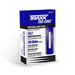 Traxx - Tru-Edge - 0.17" Slotted Round Corner Blades - 100 per pack 1