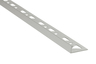 Flat Tile Edge – Satin Clear Anodized (SCA) – 3/8 in. (10 mm) x 8 ft. 1