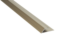 Luxury Vinyl Trim - Reducer (6mm - 7mm) - Satin Titanium - 12 ft