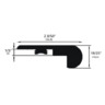 Palisade - Columbia Flush - Flush Stairnose - 94 inches 1