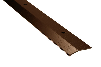 Aluminum Bevel Bar – Residential – Hammered Antique Bronze (HAB) – 1-1/2 in. (38 mm) x 12 ft. (3.7 m)