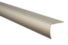 Aluminum Stair Nosing – Hammered Titanium (HTI) – 1-1/8 in. (28.5 mm) x 12 ft. (3.7 m) 1