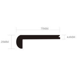 Fortress - 10 Flush Stair Nose A