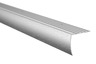 Aluminum Stair Nosing – Hammered Silver (HSI) – 1-1/8 in. (28.5 mm) x 12 ft. (3.7 m) 1