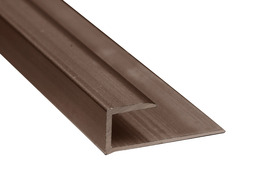 Luxury Vinyl Trim - J Cap (6mm - 7mm) - Satin Antique Bronze - 12 ft