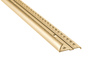 Aluminum Tapdown – Pinned – Economy – Hammered Gold Anodized (HGA) – 1/2 in. (12.5 mm) x 12 ft. (3.7 m) 1