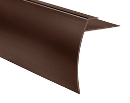 Luxury Vinyl Trim - Stair Nose (6mm-7mm) - Satin Antique Bronze - 12 ft